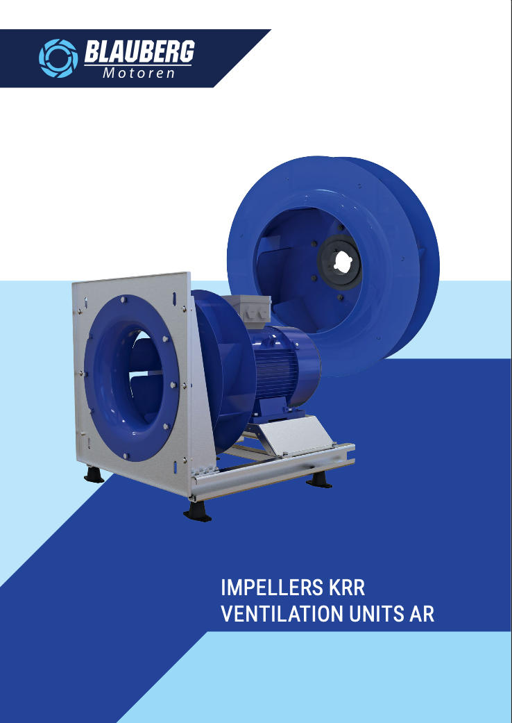 Blauberg Motoren KRR & AR Catalogue